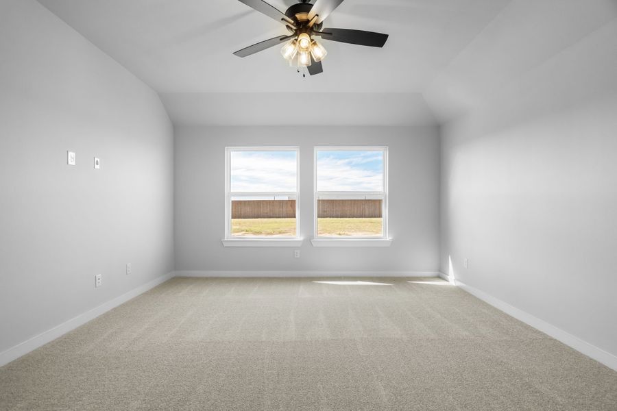 Representative unfurnished interior of a home built from the The Magnolia II by RED GABLE HOMES in Green Prairie Estates, Northlake (Image 19).