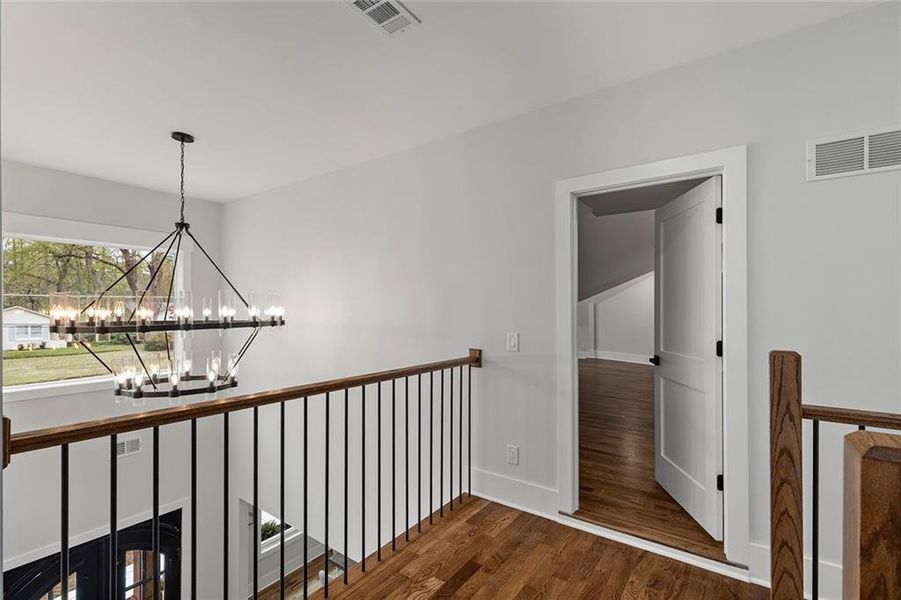 Furnished interior view inside a new home in , Atlanta (Image 40).