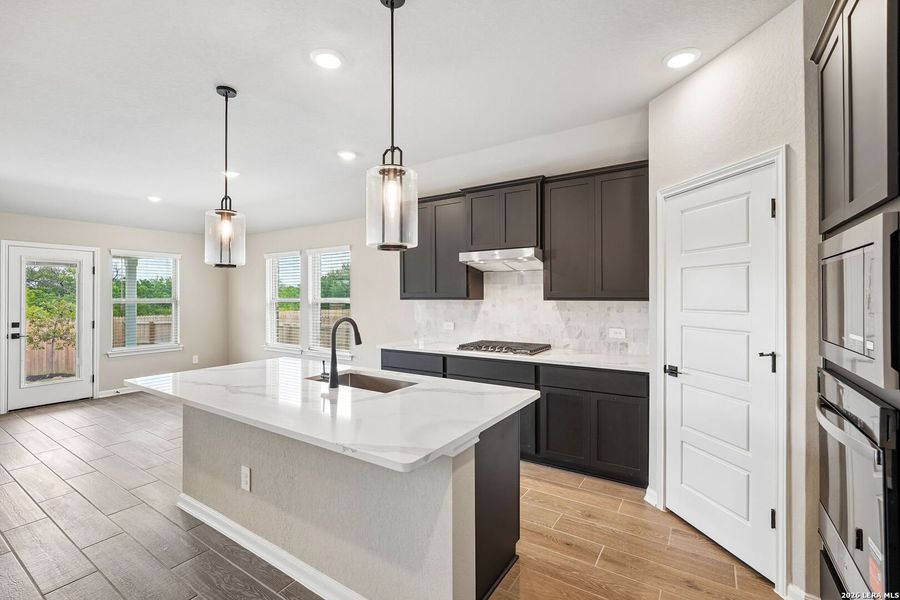 Furnished interior view inside a new home in , San Antonio (Image 18).