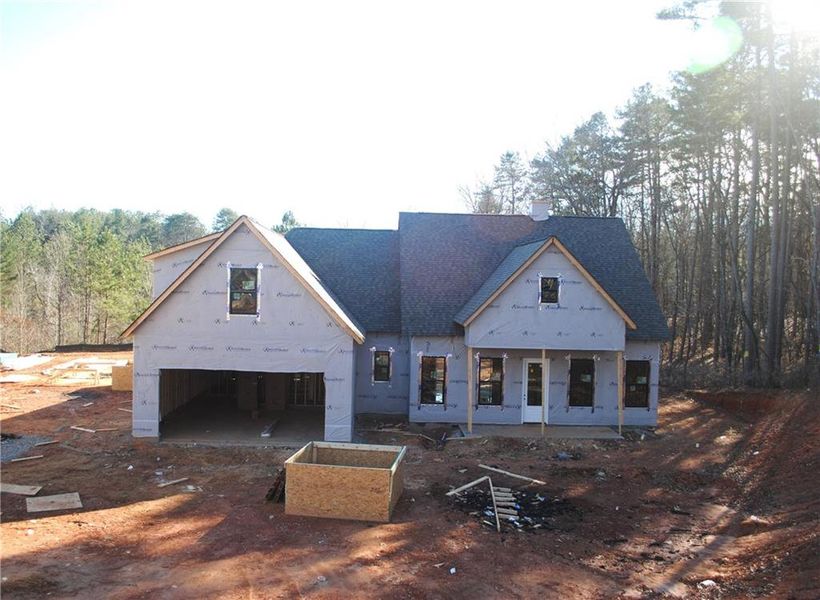 In-progress construction of a new home in , Ellijay, GA (Image 4). In-progress construction of a new home in , Ellijay, GA (Image 4).