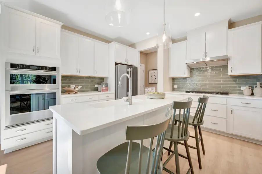 Representative furnished interior of a home built from the Addison by Beazer Homes in Friendship Village Townhomes, Apex (Image 7). Representative furnished interior of a home built from the Addison by Beazer Homes in Friendship Village Townhomes, Apex (Image 7).