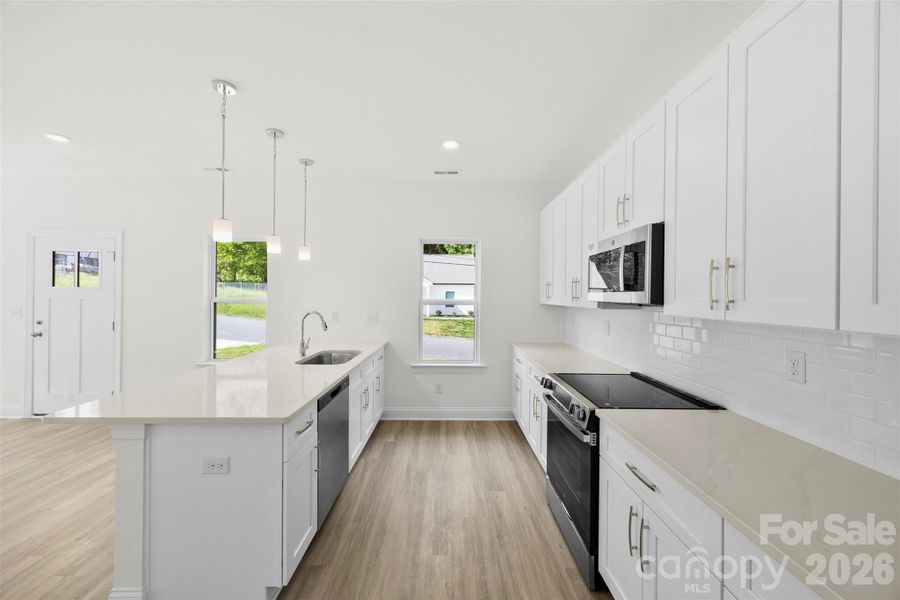 Furnished interior view inside a new home in , Gastonia (Image 8).