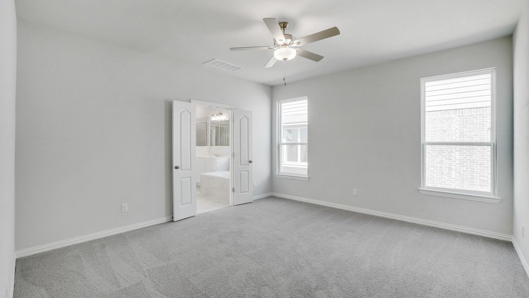 Furnished interior view inside a new home in Brookewater, Rosenberg (Image 9). Furnished interior view inside a new home in Brookewater, Rosenberg (Image 9).