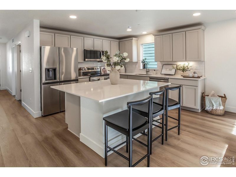 Furnished interior view inside a new home in , Fort Collins (Image 7).