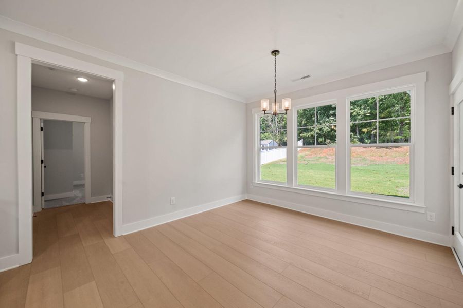 Spacious, unfurnished interior of a new home in Fiddler's Ridge, Advance (Image 16).