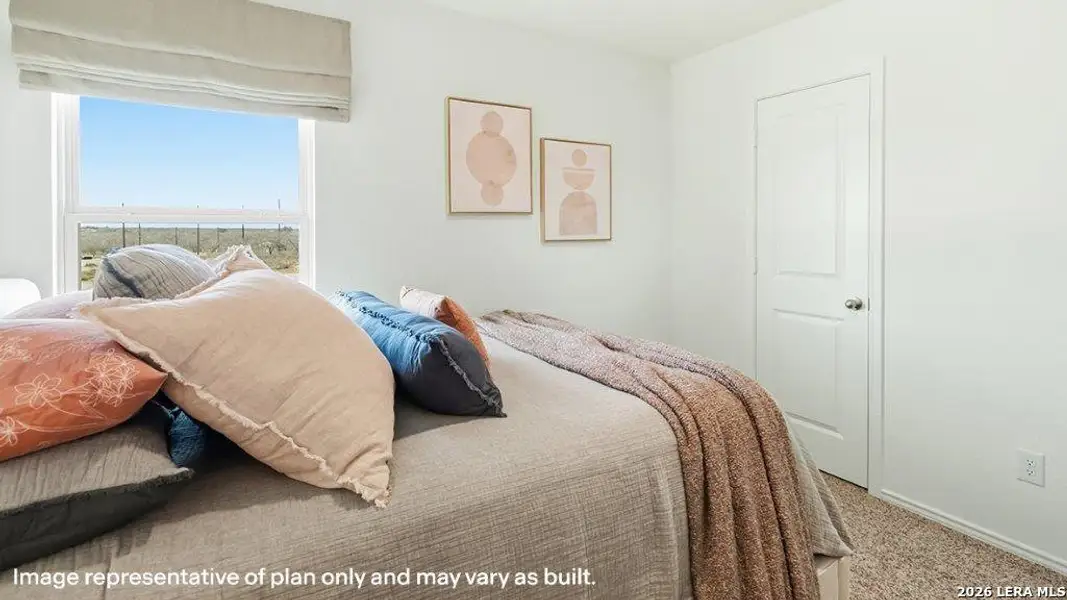 Furnished interior view inside a new home in Sereno Springs, Converse (Image 4).