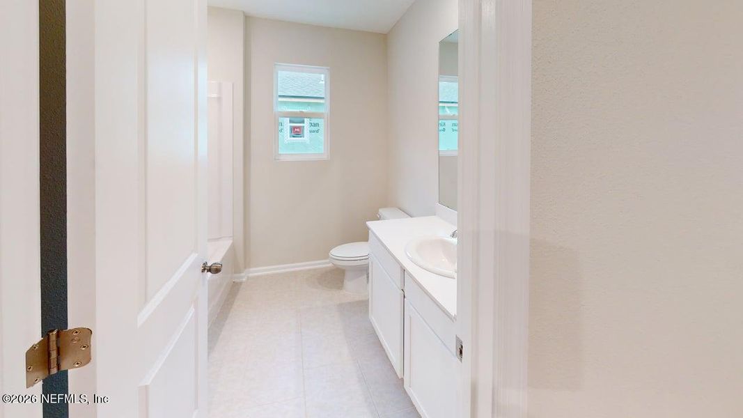 Furnished interior view inside a new home in Egret Creek, Jacksonville (Image 9).