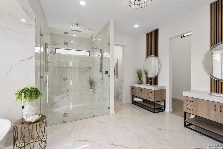 Furnished interior view inside a new home in , Spring Branch (Image 14).