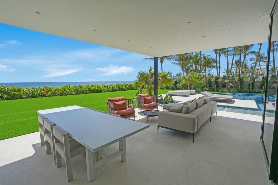 Furnished interior view inside a new home in , Hillsboro Beach (Image 58).