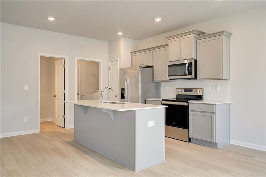 Furnished interior view inside a new home in Bowers Farm, McDonough (Image 6).