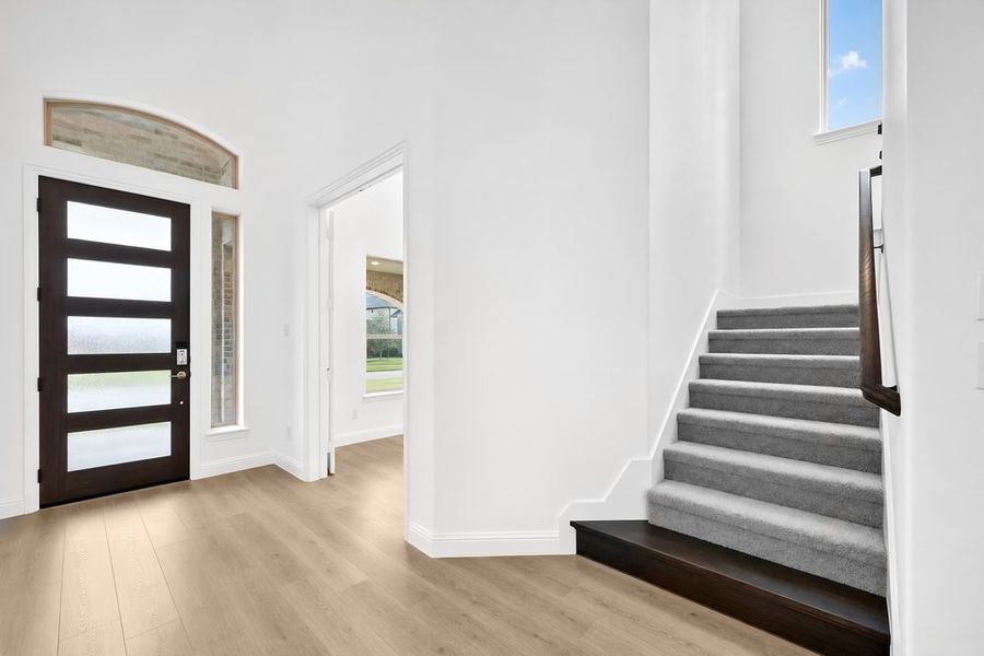 Spacious, unfurnished interior of a new home in Highland Lakes, McKinney (Image 28). Spacious, unfurnished interior of a new home in Highland Lakes, McKinney (Image 28).