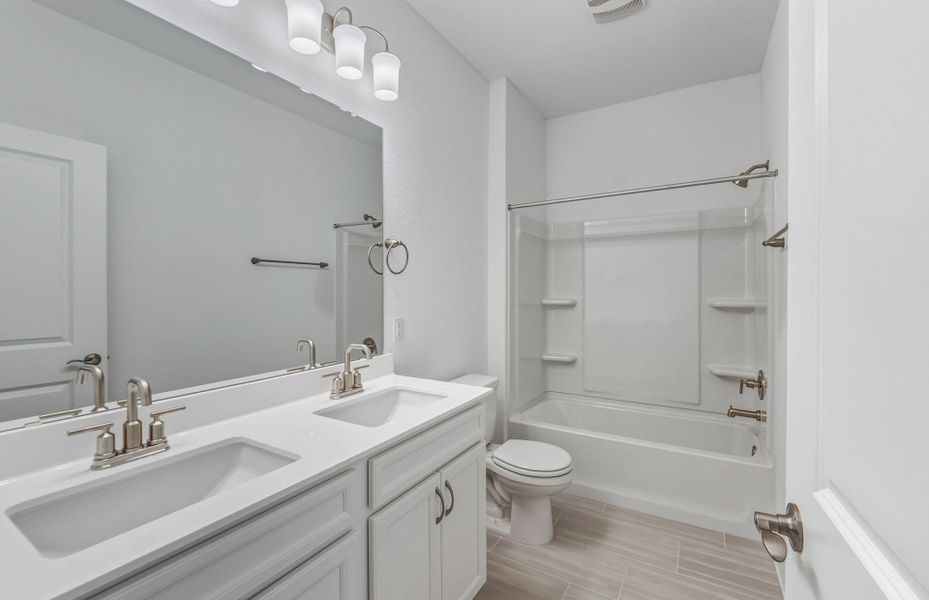Furnished interior view inside a new home in Saddleback at Santa Rita Ranch, Liberty Hill (Image 12).