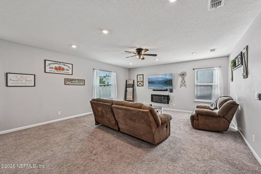 Furnished interior view inside a new home in Village Park, Green Cove Springs (Image 22).