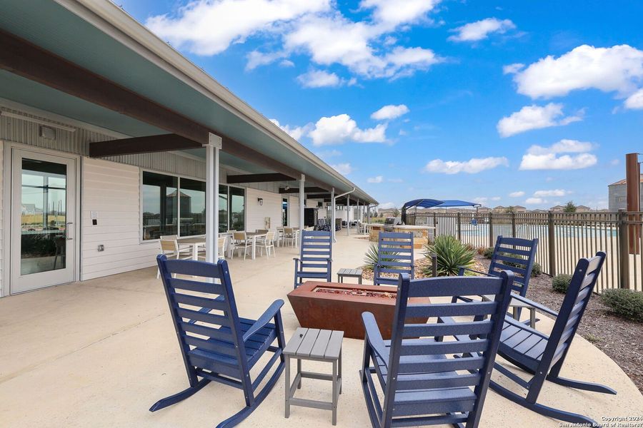 Exterior details and patio area of a home in Silos: Cottage, San Antonio (Image 14). Exterior details and patio area of a home in Silos: Cottage, San Antonio (Image 14).