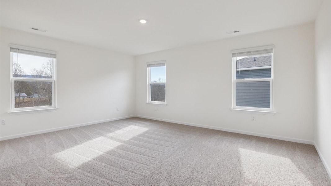 Spacious, unfurnished interior of a new home in Whispering Springs, Maryville (Image 30). Spacious, unfurnished interior of a new home in Whispering Springs, Maryville (Image 30).