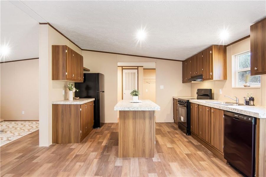 Furnished interior view inside a new home in , Talking Rock (Image 18).