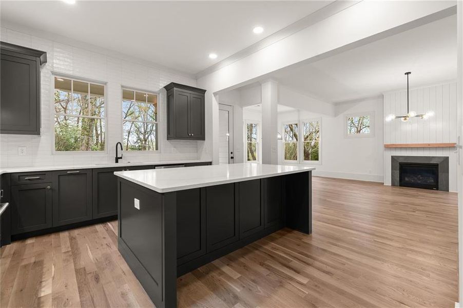 Furnished interior view inside a new home in , Atlanta (Image 13).