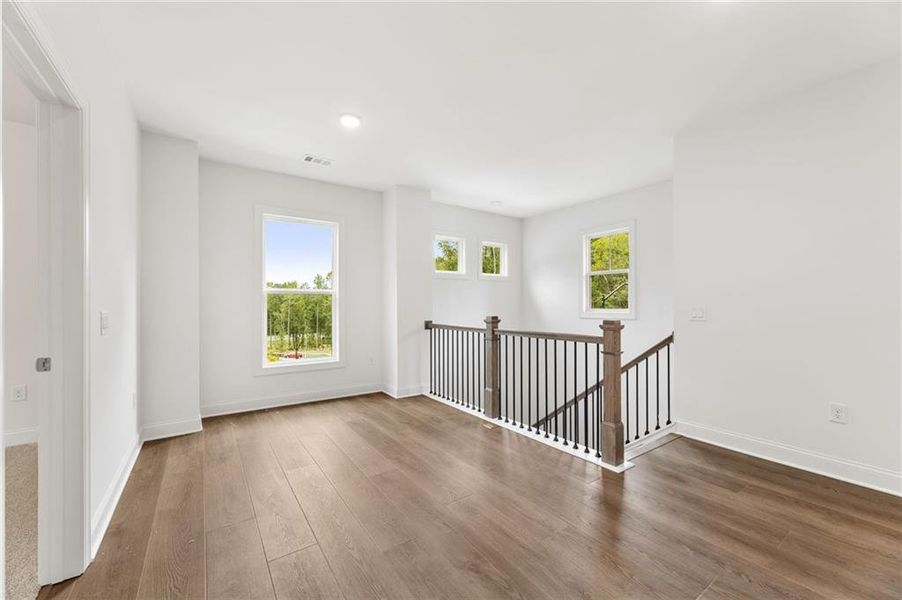 Spacious, unfurnished interior of a new home in Ashbury Commons, Powder Springs (Image 34).