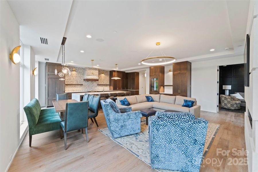 Furnished interior view inside a new home in , Charlotte (Image 26). Furnished interior view inside a new home in , Charlotte (Image 26).