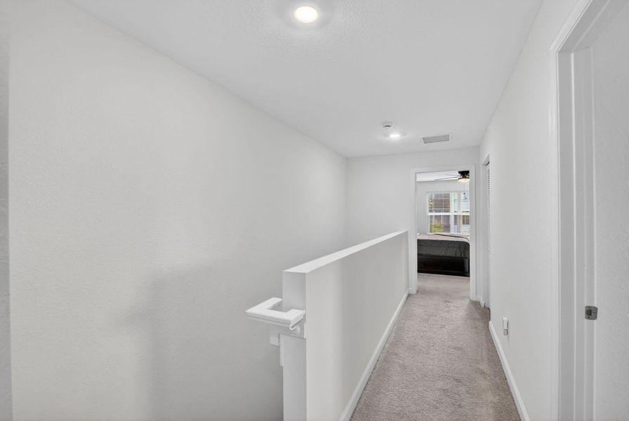 Hallway - split floorplan