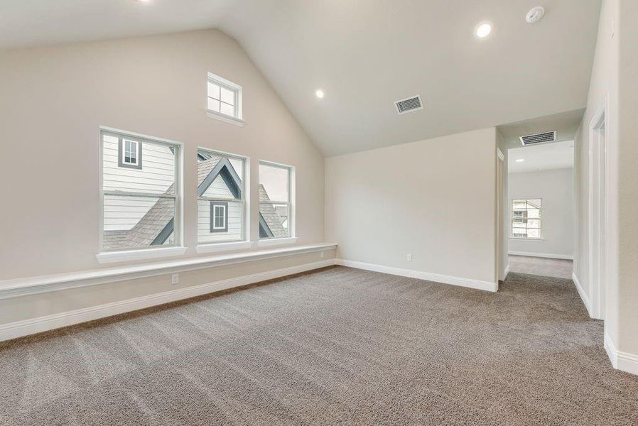 Spacious, unfurnished interior of a new home in Monterra, Fate (Image 20). Spacious, unfurnished interior of a new home in Monterra, Fate (Image 20).