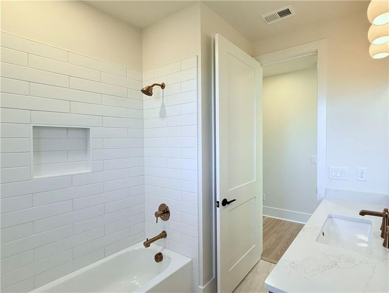 Close-up of interior finishes inside a home in , Rydal (Image 29).