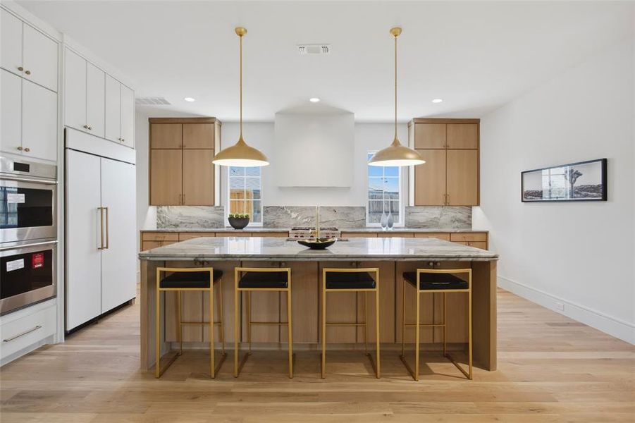 Furnished interior view inside a new home in , Dallas (Image 29).