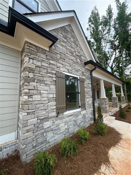 Exterior details and patio area of a home in , Covington (Image 4).
