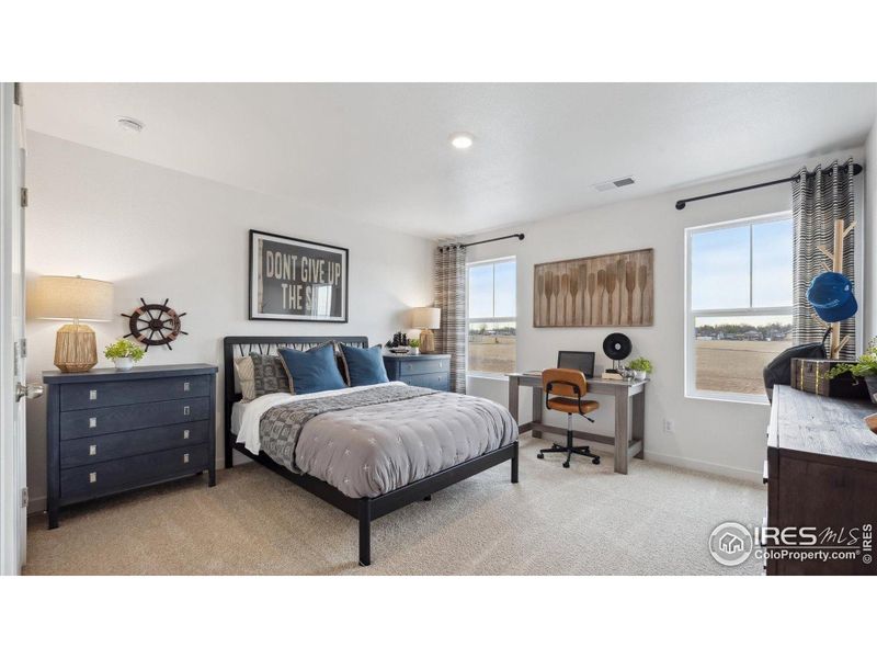 Furnished interior view inside a new home in Lakeside Canyon, Mead (Image 7).