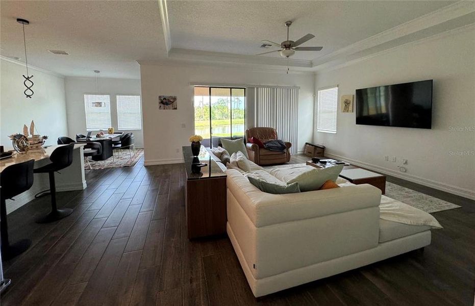 Furnished interior view inside a new home in Connerton, Land O' Lakes (Image 3).