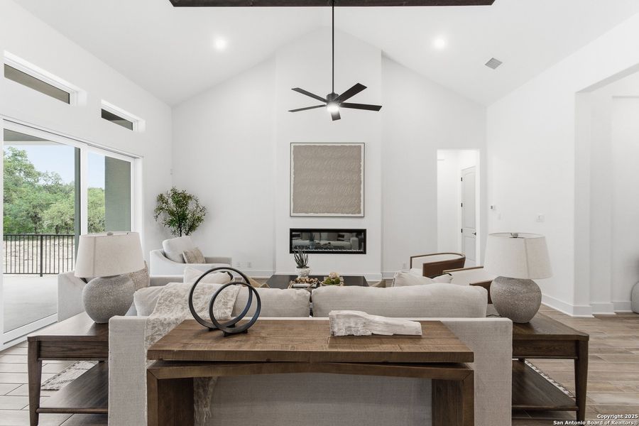 Furnished interior view inside a new home in Heimer Estates at Garden Ridge, San Antonio (Image 45).