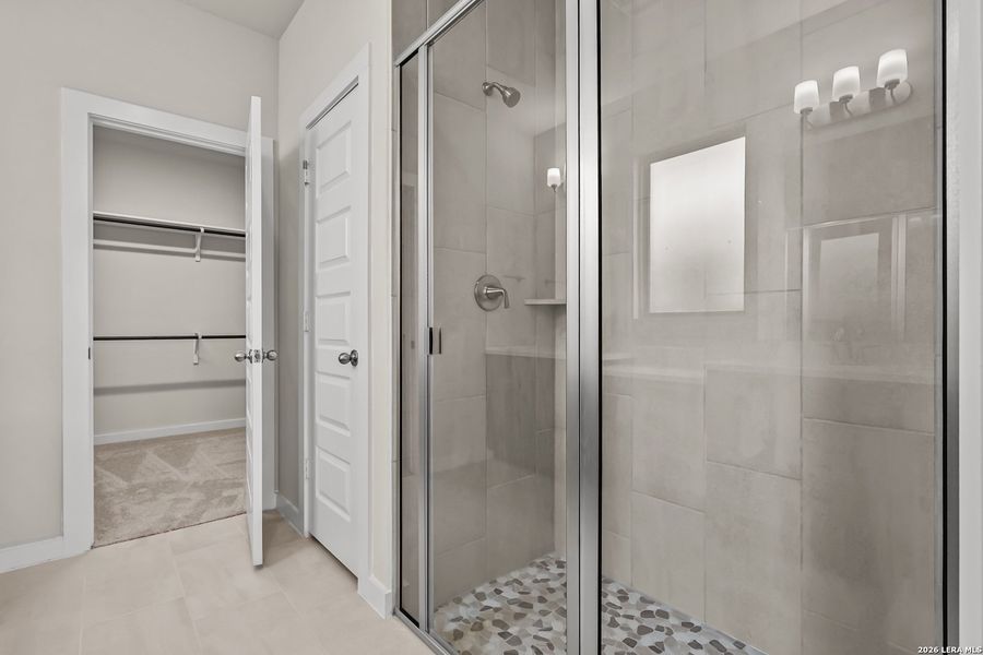 Furnished interior view inside a new home in Stillwater Ranch, San Antonio (Image 8).