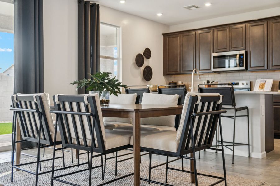 Furnished interior view inside a new home in The Ridge Collection at Superstition Vista, Apache Junction (Image 8).