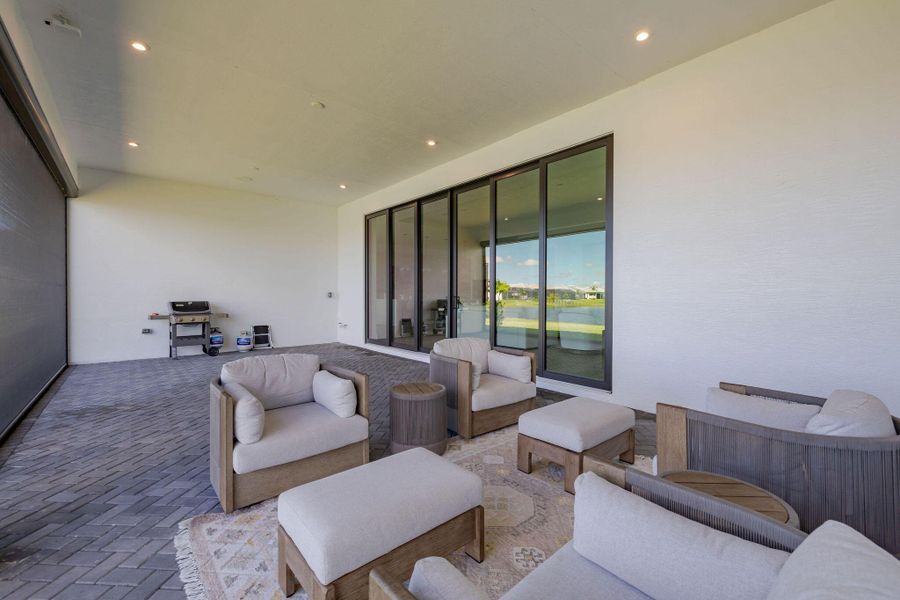 Furnished interior view inside a new home in , Port St. Lucie (Image 54).