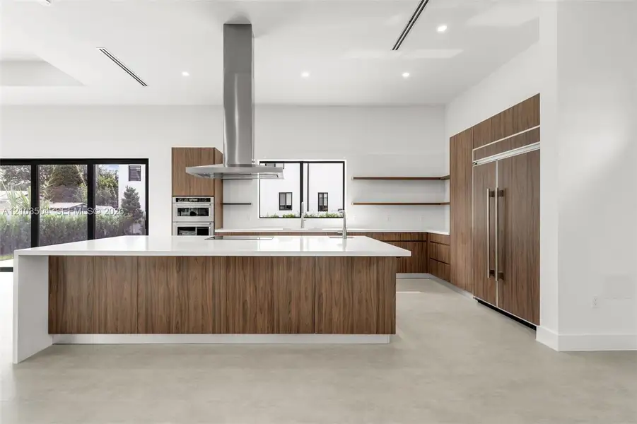 Furnished interior view inside a new home in , Miami (Image 18).