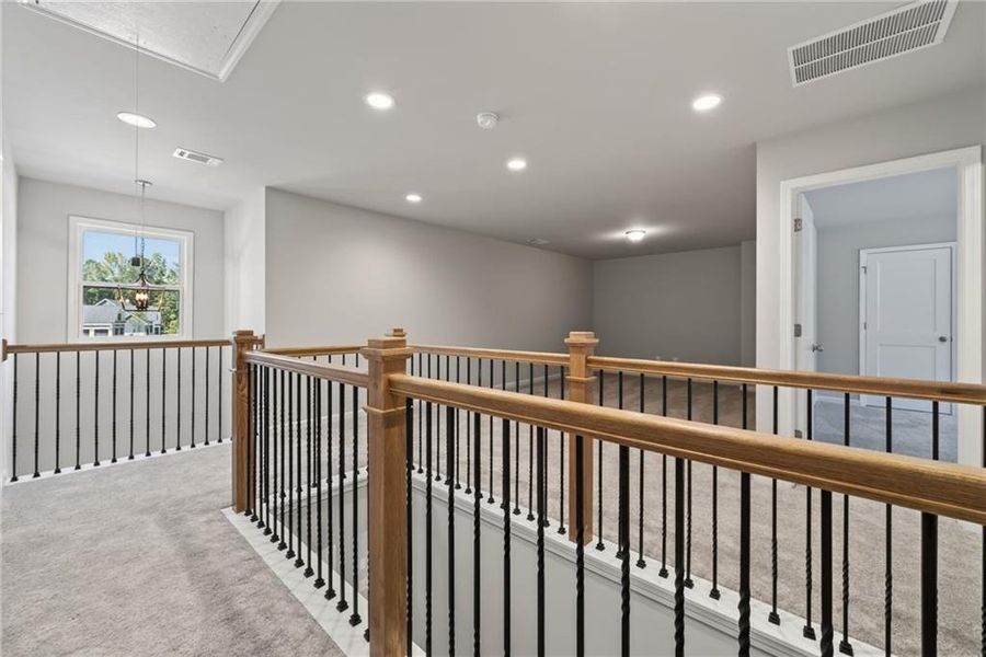 Spacious, unfurnished interior of a new home in , Loganville (Image 24).