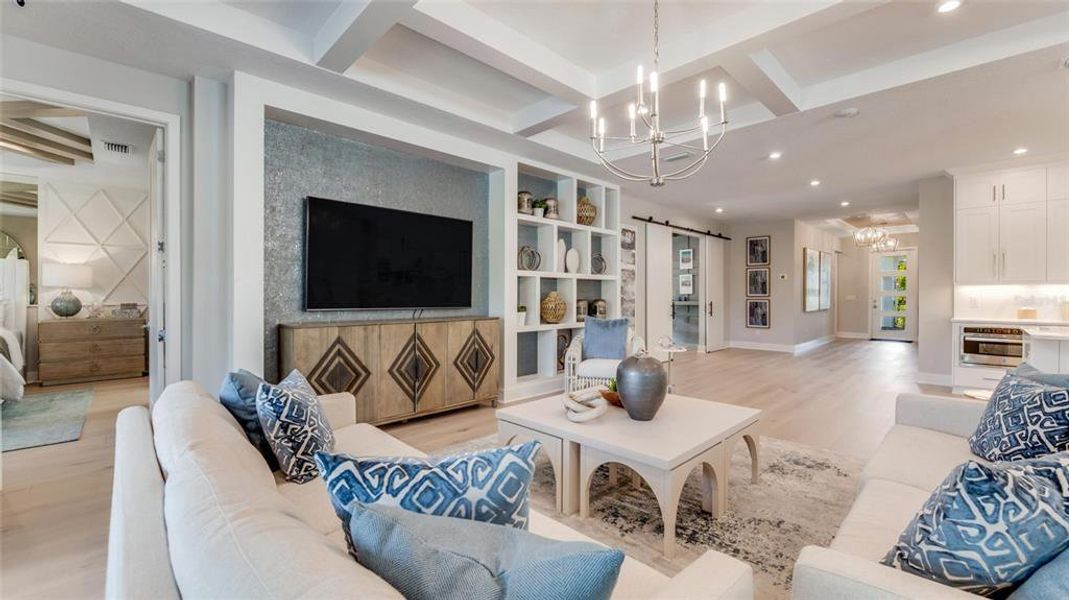 Furnished interior view inside a new home in Cresswind DeLand, Deland (Image 28). Furnished interior view inside a new home in Cresswind DeLand, Deland (Image 28).