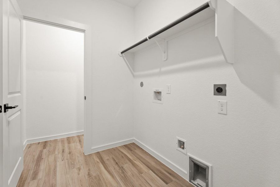 Laundry room (*Photo not of actual home and used for illustration purposes only.)