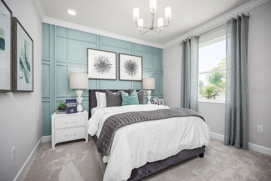 Furnished interior view inside a new home in Wolf Lake Ranch, Apopka (Image 19).