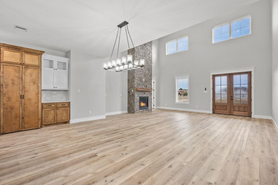 Spacious, unfurnished interior of a new home in , New Waverly (Image 38).