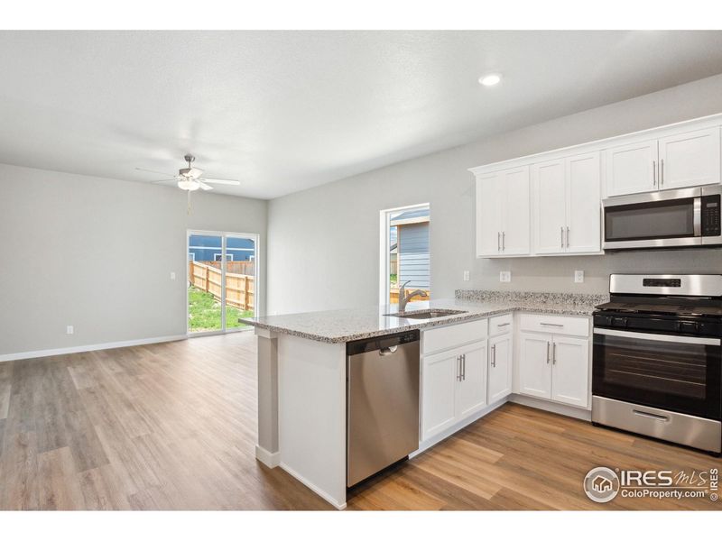 Furnished interior view inside a new home in Hidden Valley Farm, Severance (Image 8).