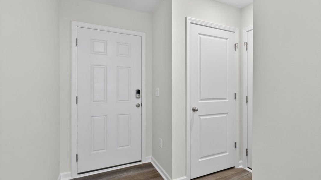 Spacious, unfurnished interior of a new home in The Townes at Honeycutt Oaks, Angier (Image 13).
