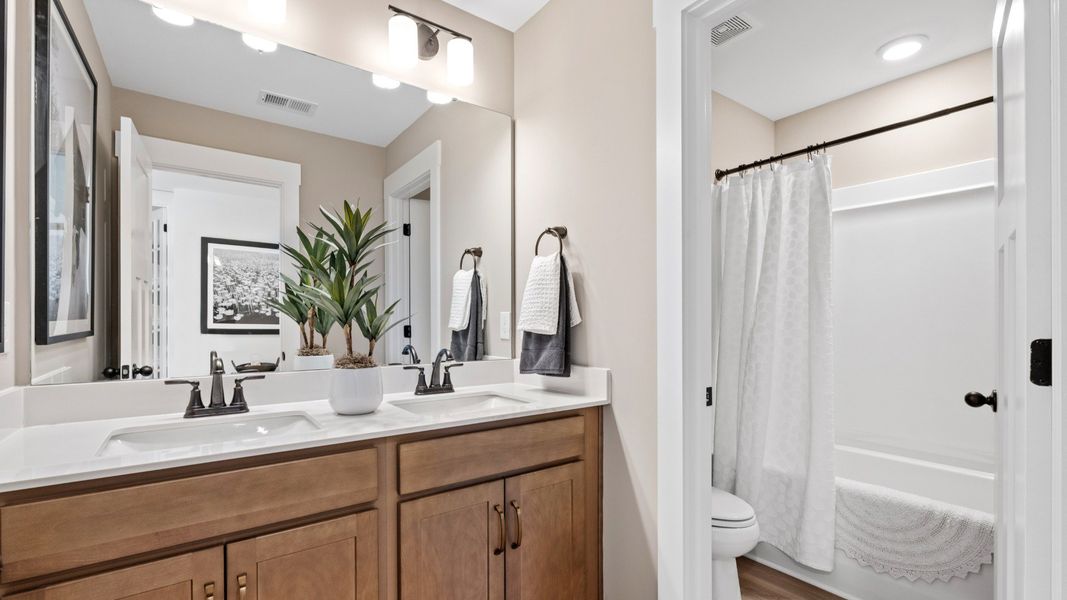 Bathroom of The Middleton Design by DRB Homes