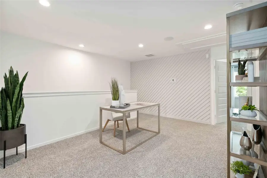 Furnished interior view inside a new home in Alaia Crossing, Houston (Image 7).