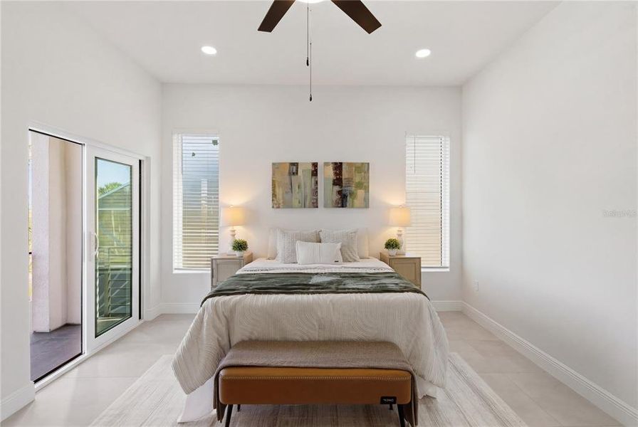 Furnished interior view inside a new home in , New Port Richey (Image 6).