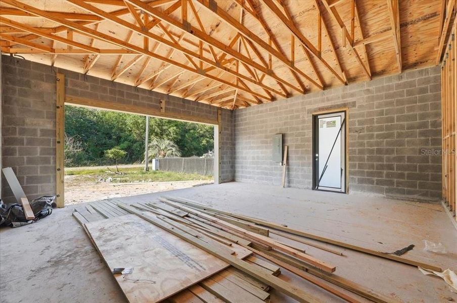 In-progress construction of a new home in , Avon Park, FL (Image 17).