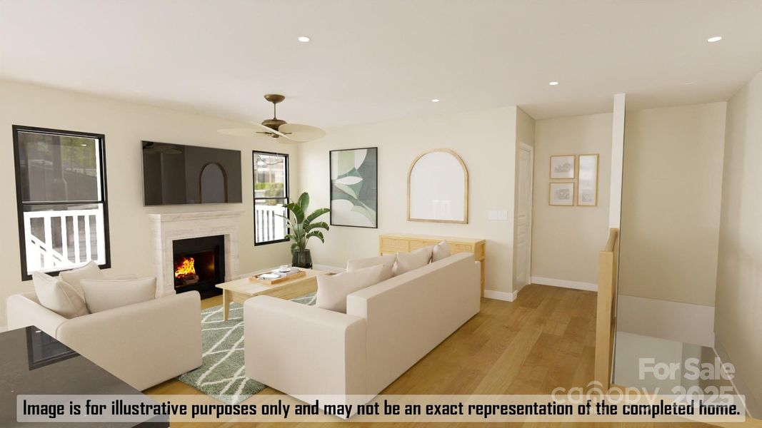 Furnished interior view inside a new home in , Jonesville (Image 6). Furnished interior view inside a new home in , Jonesville (Image 6).