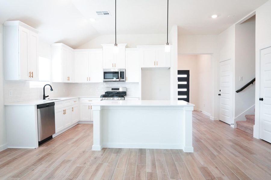 Furnished interior view inside a new home in Foxtail Palms, Manvel (Image 9).