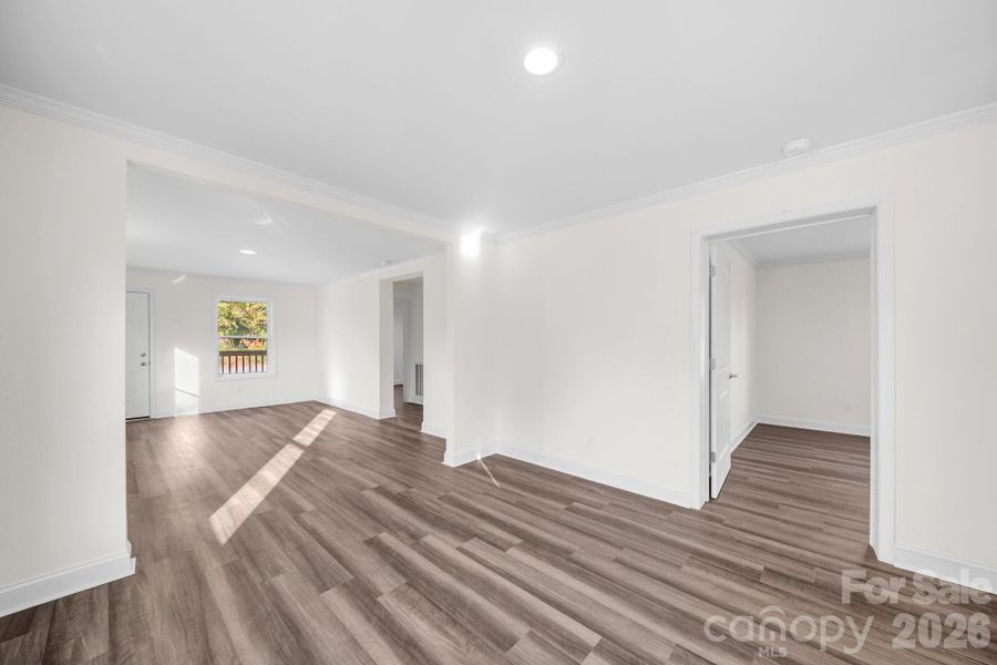 Spacious, unfurnished interior of a new home in , Cherryville (Image 24).