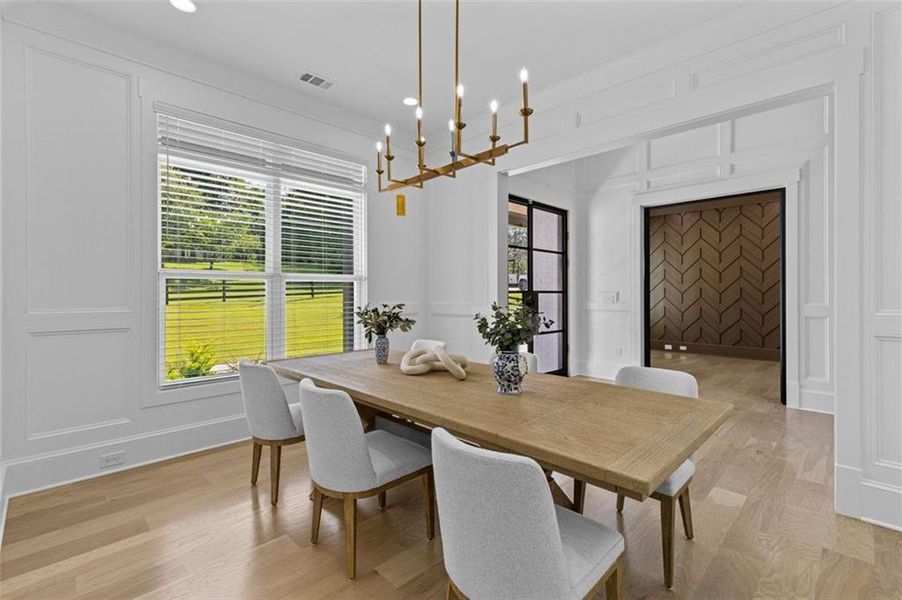 Furnished interior view inside a new home in , Winder (Image 60).